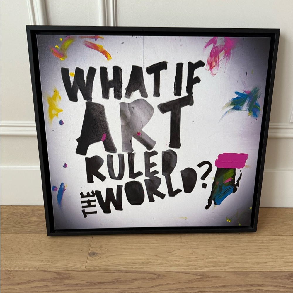 Stikki Peaches inspired wall art « what if art ruled the world »
